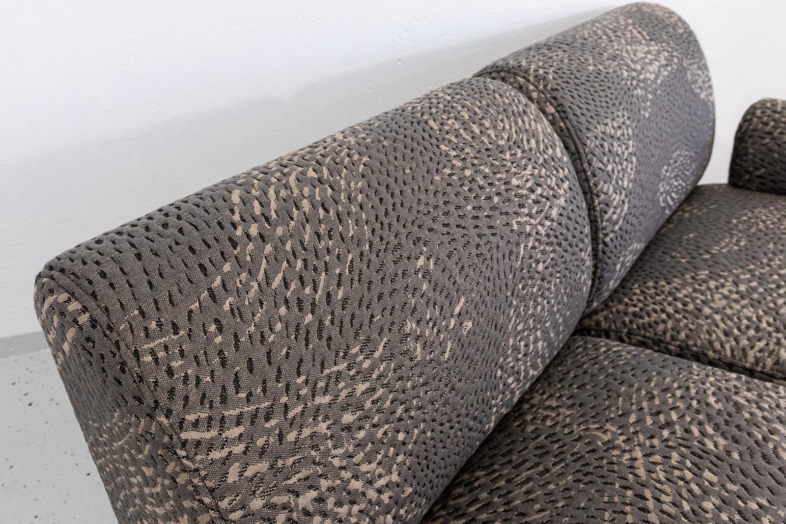 Sofa modułowa vintage, proj. Eberhard Geißler, Oelsa, Niemcy, lata 70