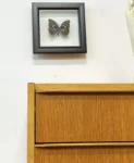 Dębowa szafka z szufladami, Dania, lata 70