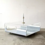 Vintage mobile coffee table, 1990s