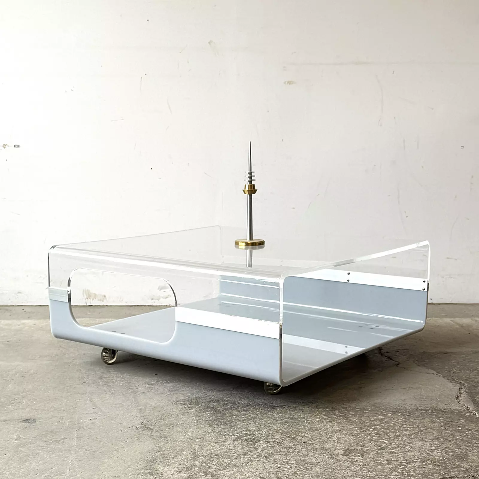 Vintage mobile coffee table, 1990s