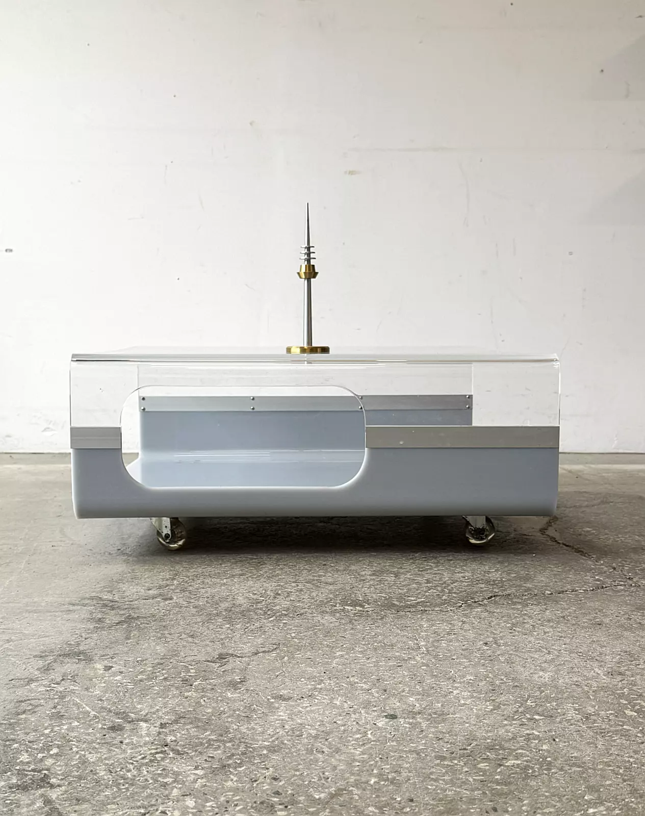 Vintage mobile coffee table, 1990s