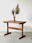 Scandinavian teak side table, designed by K. Kristiansen, Denmark, 1960s