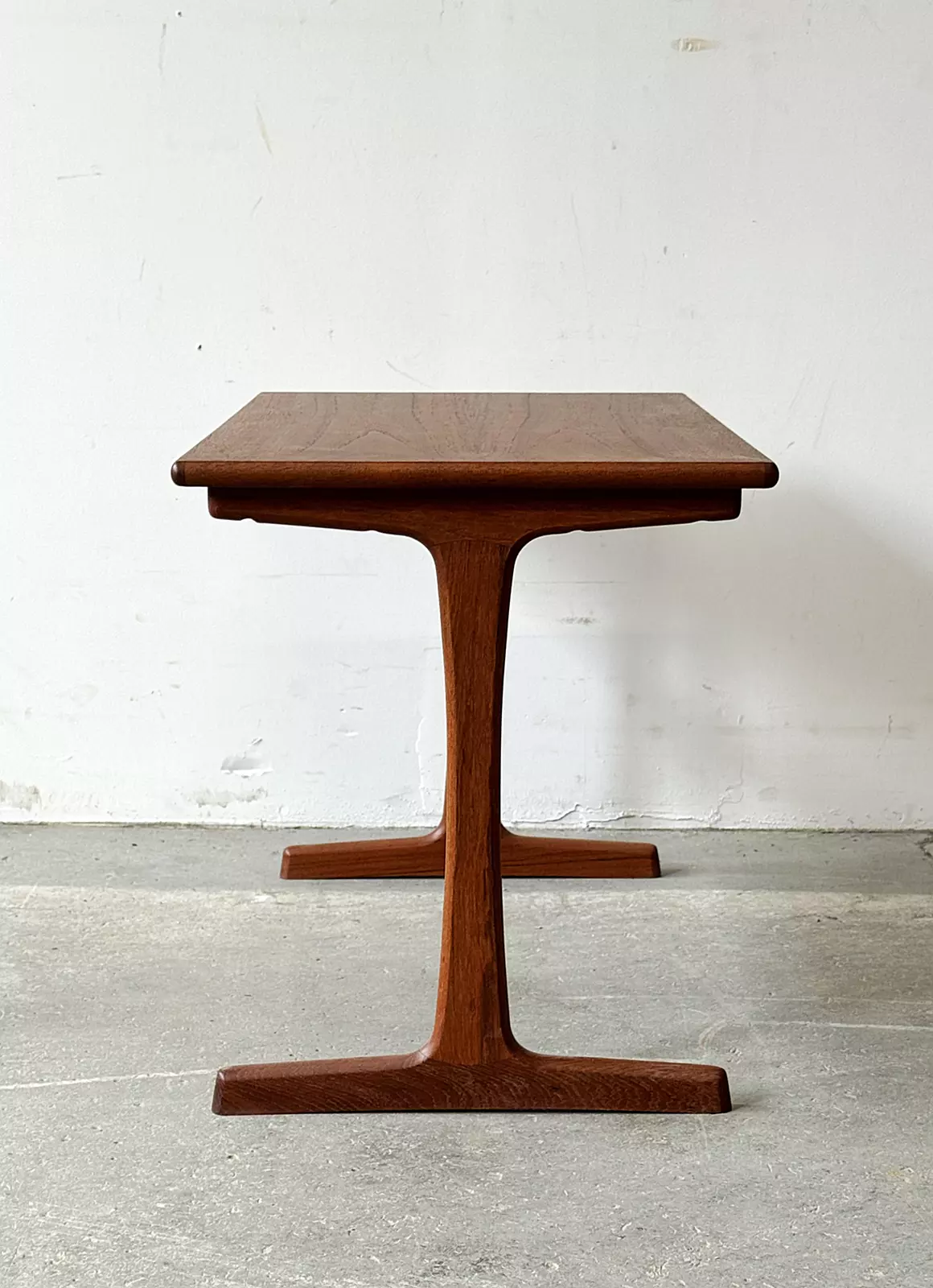 Scandinavian teak side table, designed by K. Kristiansen, Denmark, 1960s