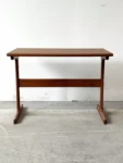 Scandinavian teak side table, designed by K. Kristiansen, Denmark, 1960s