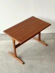 Scandinavian teak side table, designed by K. Kristiansen, Denmark, 1960s