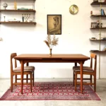 Stół rozkładany vintage, Model 54, proj. G. Omann, Dania, lata 60