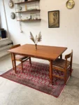 Stół rozkładany vintage, Model 54, proj. G. Omann, Dania, lata 60