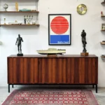 Skandynawska komoda lowboard, Dania, lata 60/70