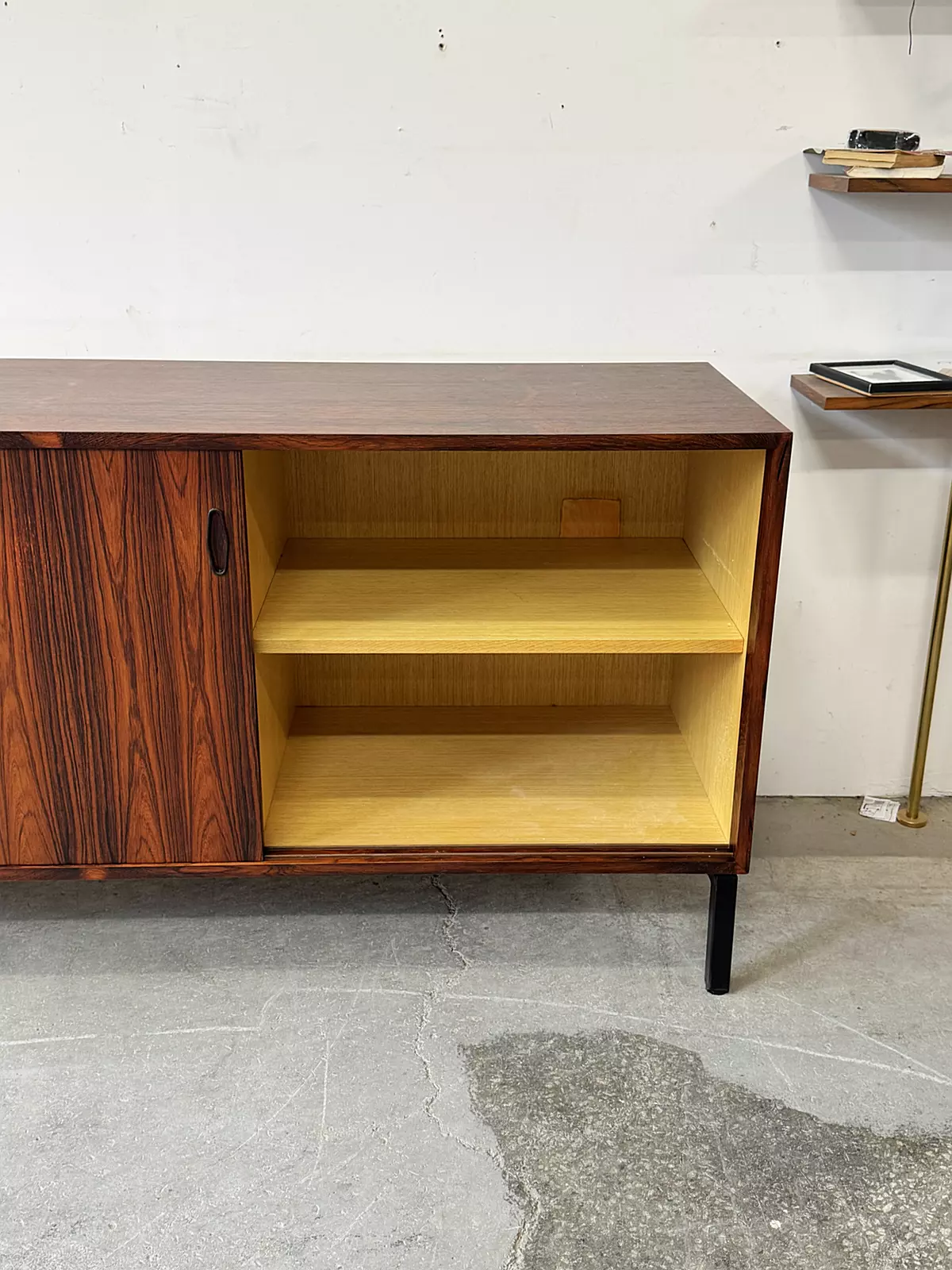 Skandynawska komoda lowboard, Dania, lata 60/70