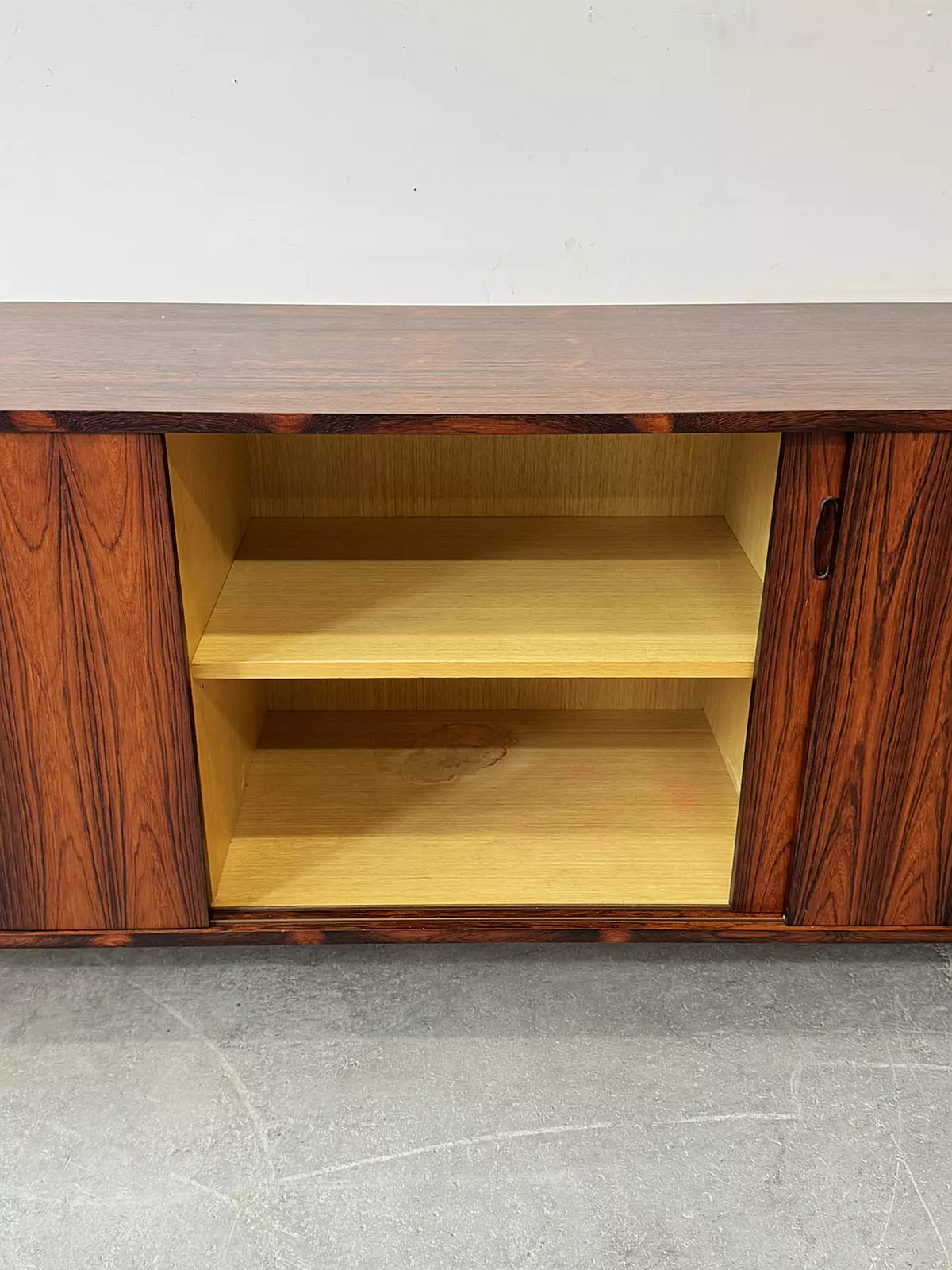 Skandynawska komoda lowboard, Dania, lata 60/70