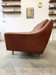 Vintage leather sofa, designed by G. Thams, Denmark, 1960s