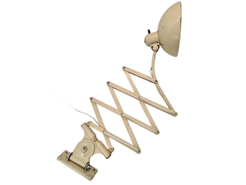 Industrialna lampa nożycowa, Kaiser Idell, Niemcy, lata 50