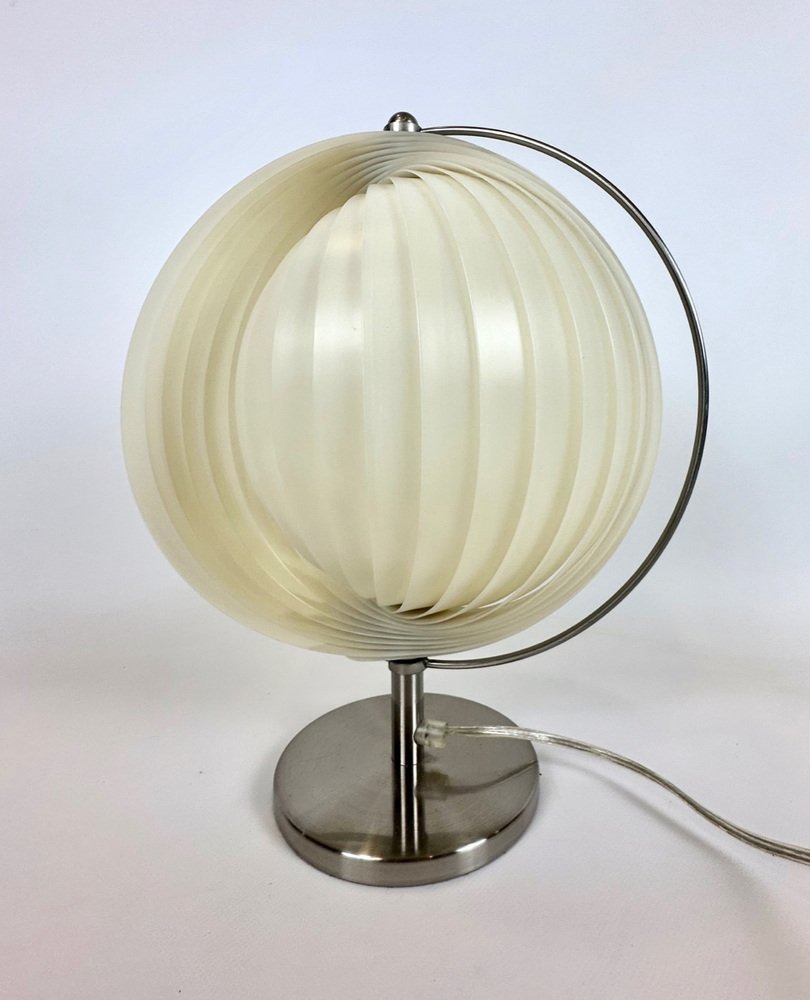 Lampa stołowa Moon proj. Verner Panton, Danalight, Dania, lata 90