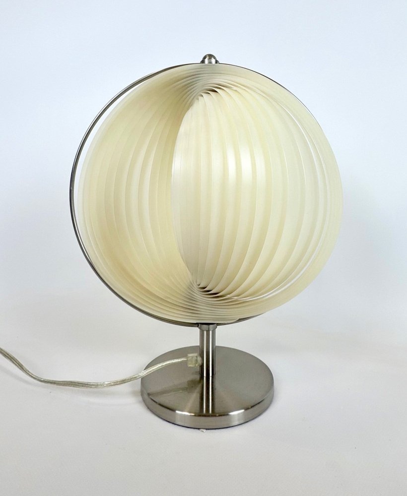 Lampa stołowa Moon proj. Verner Panton, Danalight, Dania, lata 90