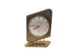 Brass table clock with 7 jewels, Germany, 1950s/60s
