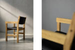 Komplet 4 krzeseł gabinetowych, proj. Hans J. Wegner dla Getama, Dania, lata 60