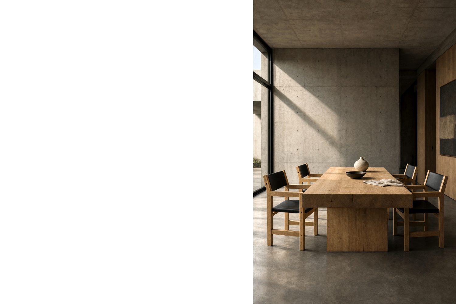 Komplet 4 krzeseł gabinetowych, proj. Hans J. Wegner dla Getama, Dania, lata 60