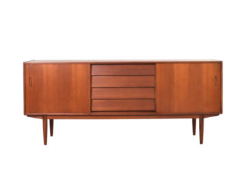 Skandynawski sideboard, proj. Nils Jonsson prod. P.S. Heggen, Norwegia, lata 60