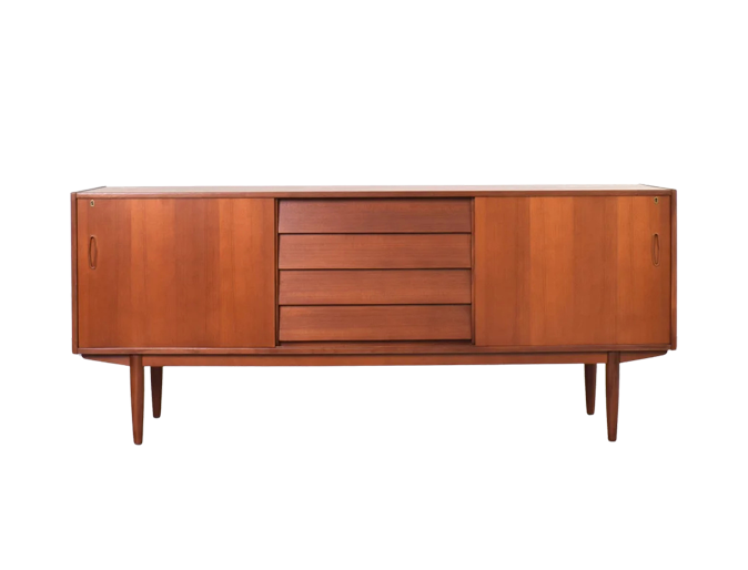 Scandinavian sideboard, designed by Nils Jonsson, manufactured by P.S. Heggen, Norway, 1960s