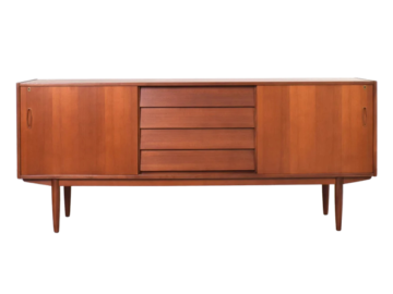 Skandynawski sideboard, proj. Nils Jonsson prod. P.S. Heggen, Norwegia, lata 60