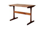 Scandinavian teak side table, designed by K. Kristiansen, Denmark, 1960s