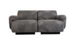 Sofa modułowa vintage, proj. Eberhard Geißler, Oelsa, Niemcy, lata 70