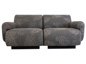 Sofa modułowa vintage, proj. Eberhard Geißler, Oelsa, Niemcy, lata 70