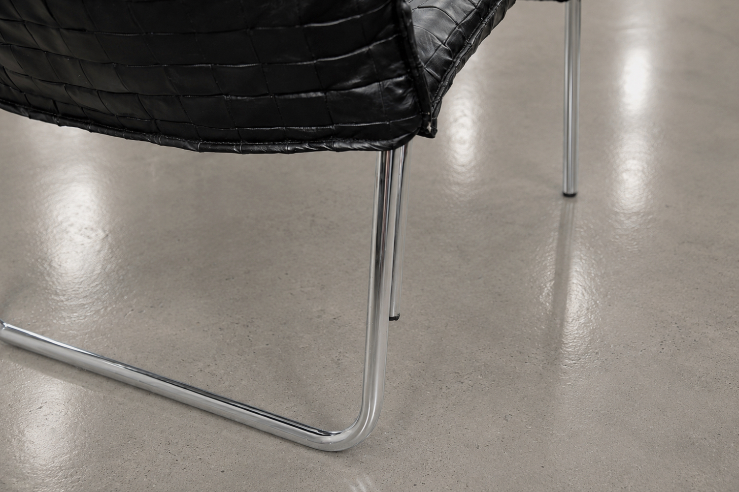Para foteli ze skóry SET, IKEA, Szwecja, lata 80