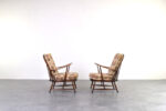 Para foteli vintage proj. Lucian Ercolani, prod. Ercol, Wielka Brytania, lata 60
