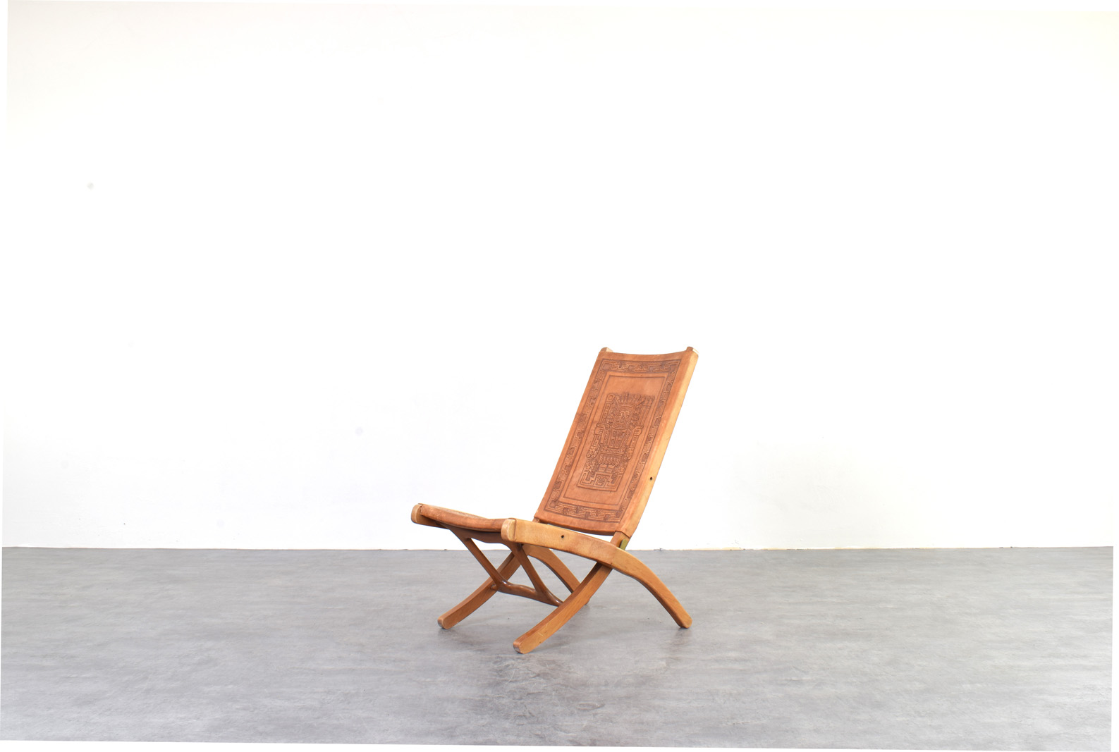 Fotel proj. Ángel Pazmiño, prod. Muebles de Estilo, Ekwador, lata 60