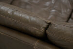 Skórzana sofa Cromwell, proj. Arne Norell, Szwecja, lata 60