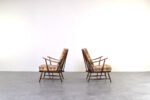Para foteli vintage proj. Lucian Ercolani, prod. Ercol, Wielka Brytania, lata 60