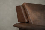 Dwuosobowa sofa skórzana model 3330, proj. Arne Vodder dla Fritz Hansen, Dania, lata 60