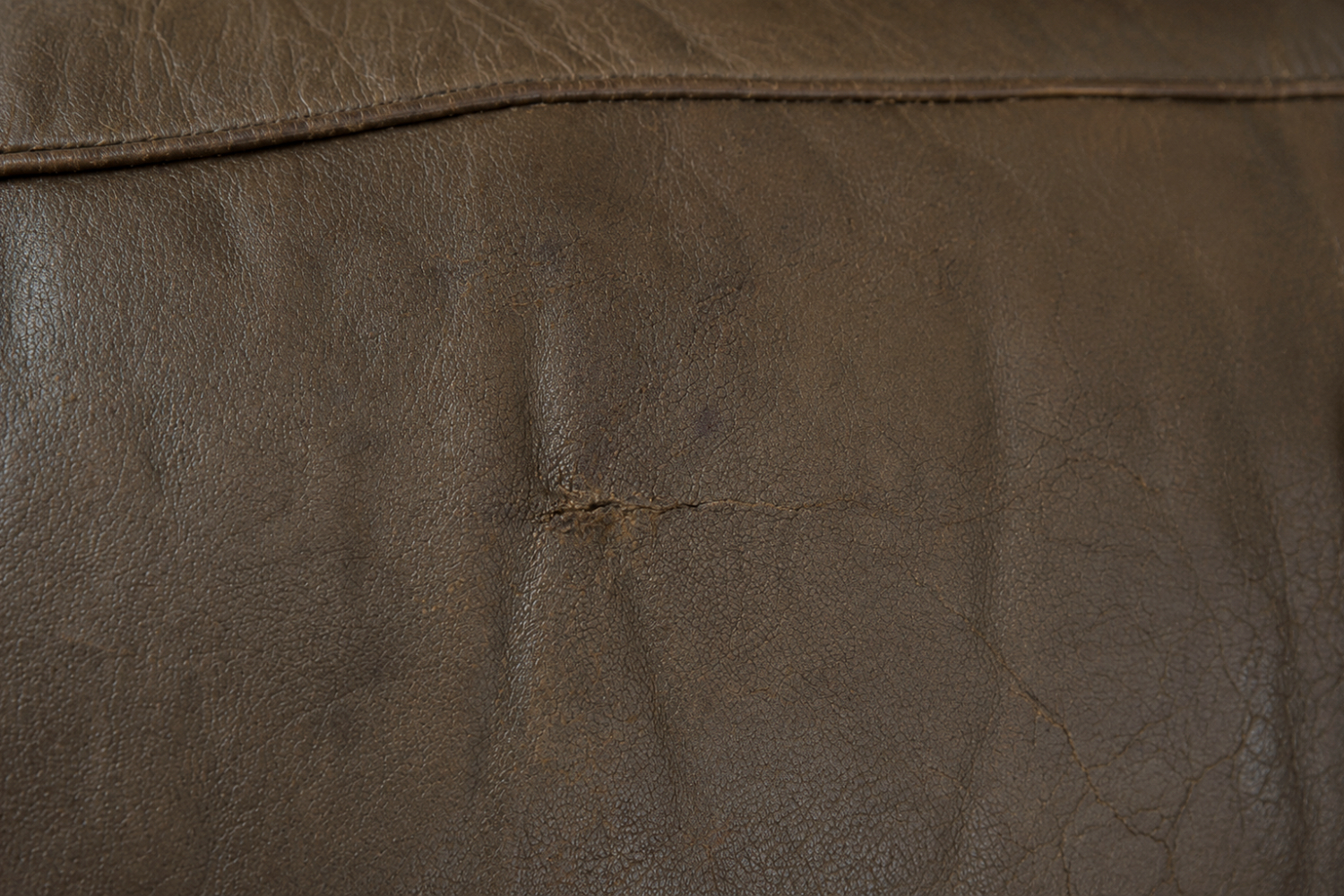Skórzana sofa Cromwell, proj. Arne Norell, Szwecja, lata 60