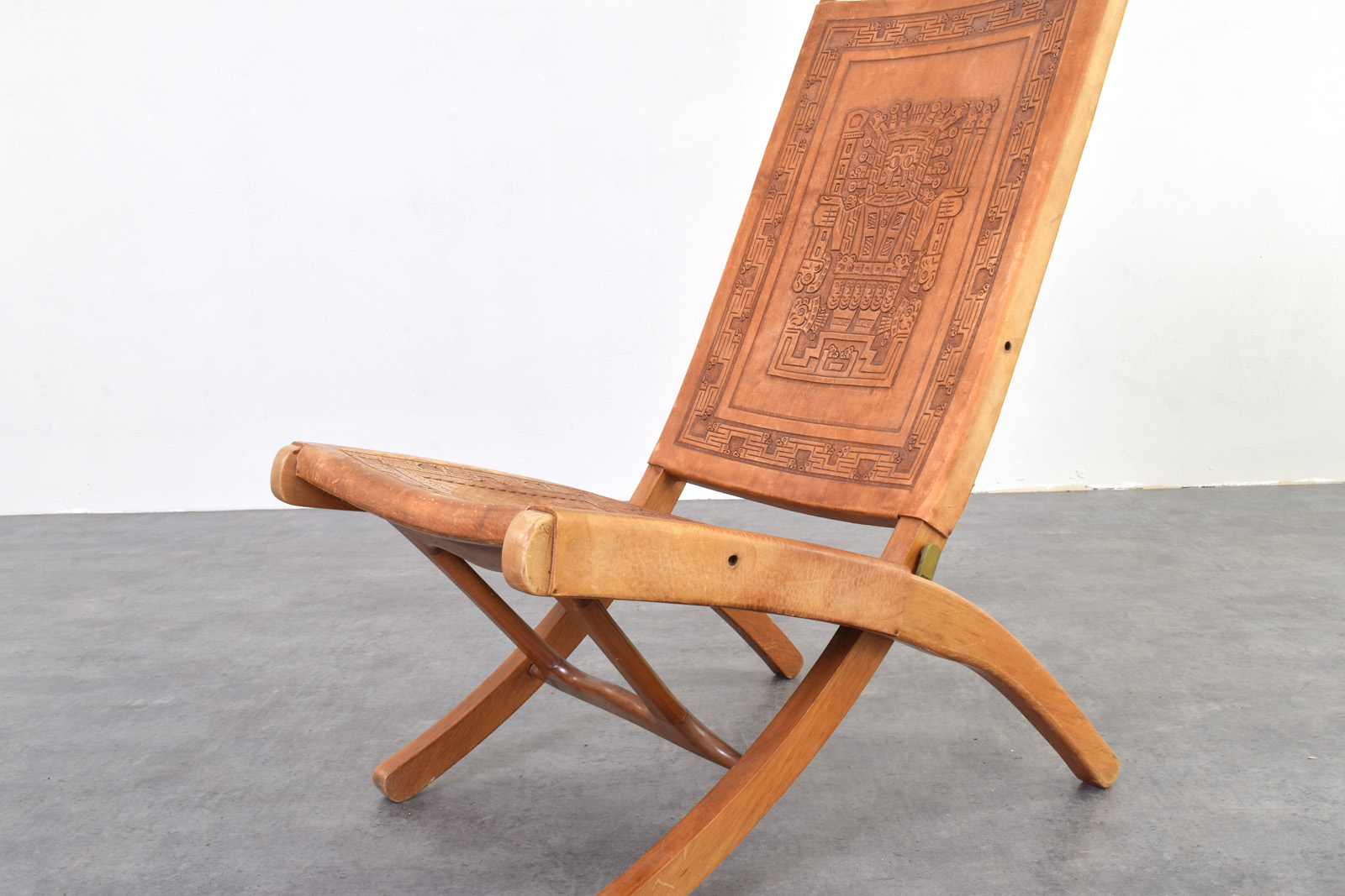 Fotel proj. Ángel Pazmiño, prod. Muebles de Estilo, Ekwador, lata 60
