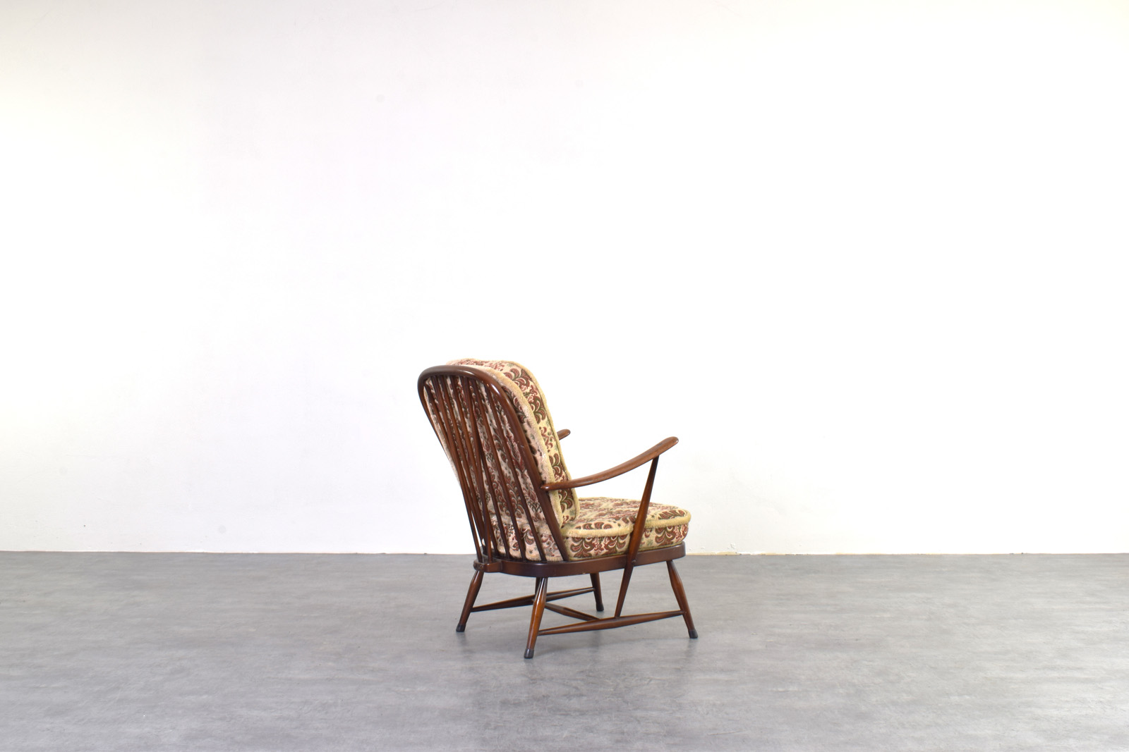 Para foteli vintage proj. Lucian Ercolani, prod. Ercol, Wielka Brytania, lata 60