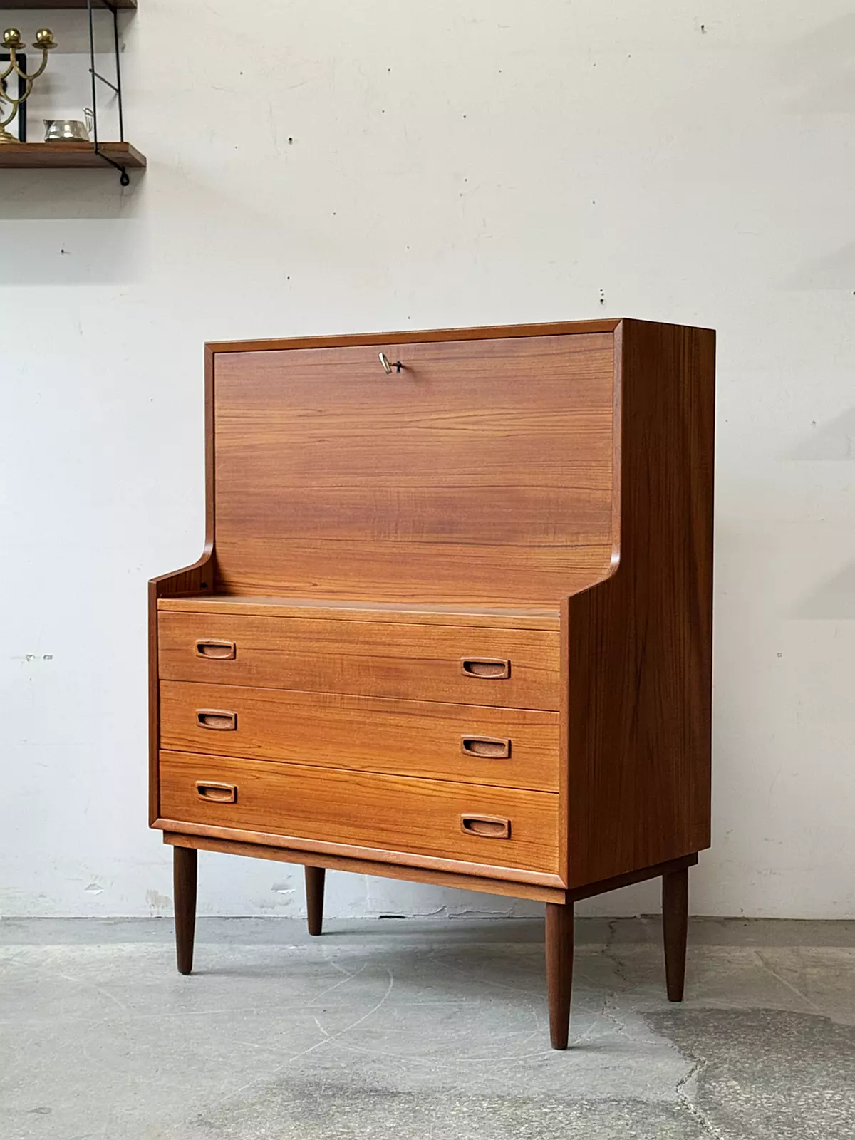 Sekretarzyk / biurko vintage, Dania, lata 60/70