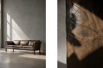 Skórzana sofa Cromwell, proj. Arne Norell, Szwecja, lata 60