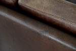 Dwuosobowa sofa skórzana model 3330, proj. Arne Vodder dla Fritz Hansen, Dania, lata 60