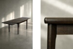 Oak dining table, AM Møbler, Denmark, 1960s