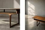 Rosewood coffee table with shelf, Denmark, 1960s