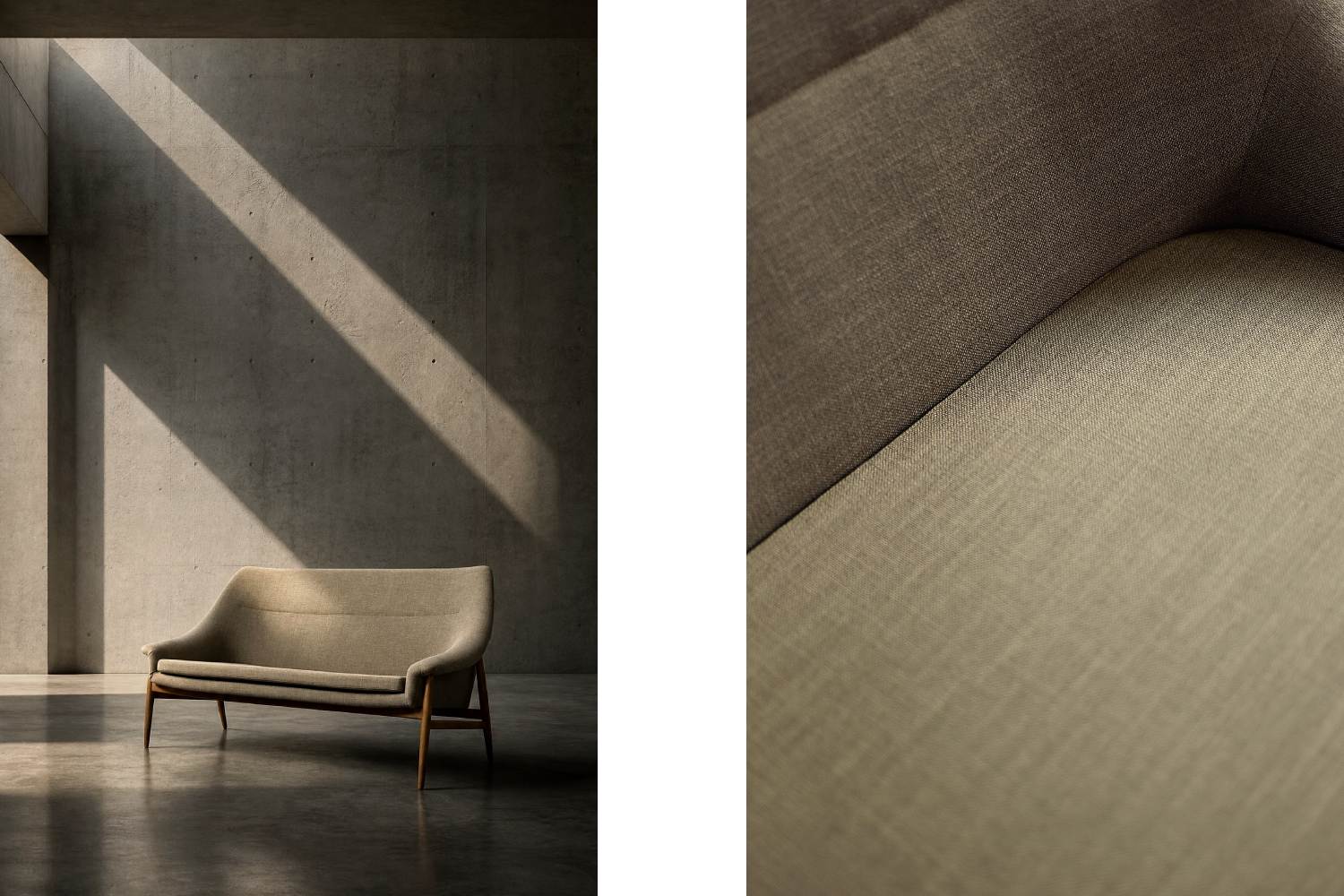 Sofa 2-osobowa model Grace, IKEA, Szwecja, 1961