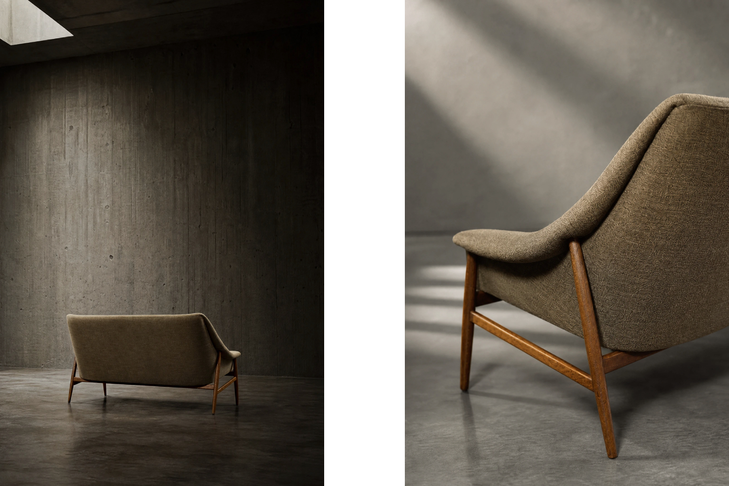 Sofa 2-osobowa model Grace, IKEA, Szwecja, 1961