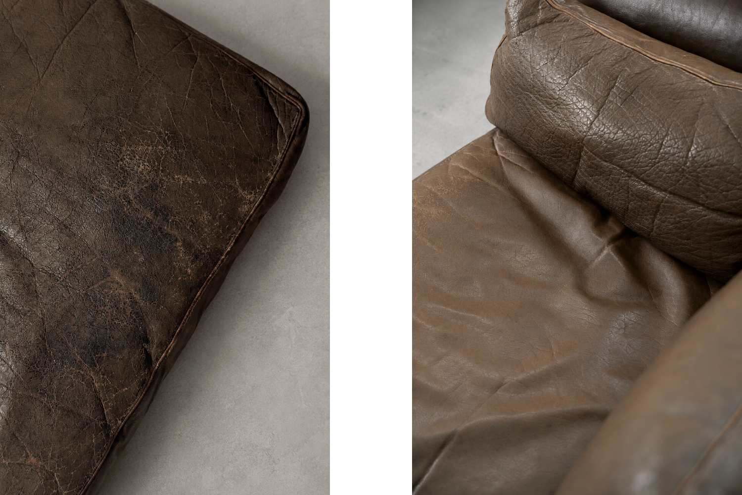 Skórzana sofa Cromwell, proj. Arne Norell, Szwecja, lata 60