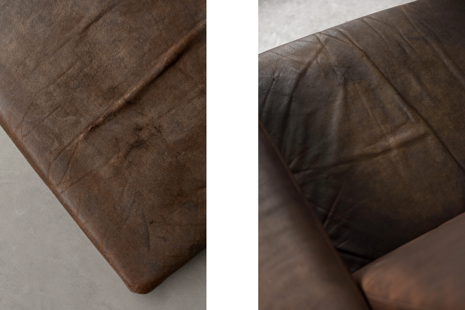 Dwuosobowa sofa skórzana model 3330, proj. Arne Vodder dla Fritz Hansen, Dania, lata 60
