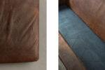 Dwuosobowa sofa skórzana model 3330, proj. Arne Vodder dla Fritz Hansen, Dania, lata 60