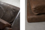 Dwuosobowa sofa skórzana model 3330, proj. Arne Vodder dla Fritz Hansen, Dania, lata 60