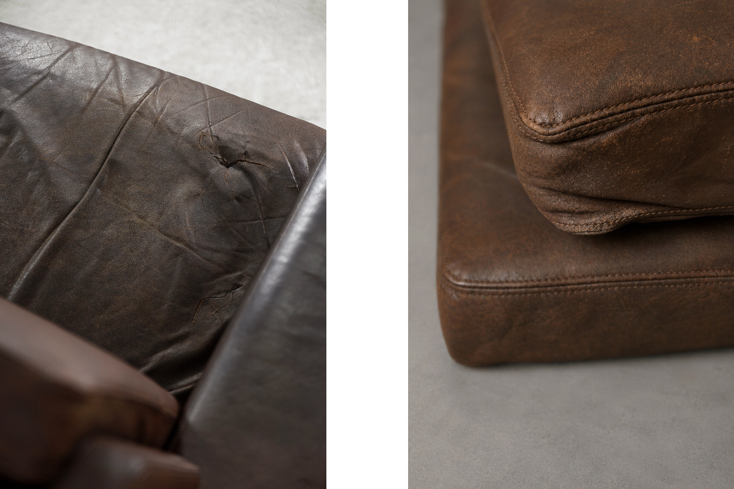 Dwuosobowa sofa skórzana model 3330, proj. Arne Vodder dla Fritz Hansen, Dania, lata 60