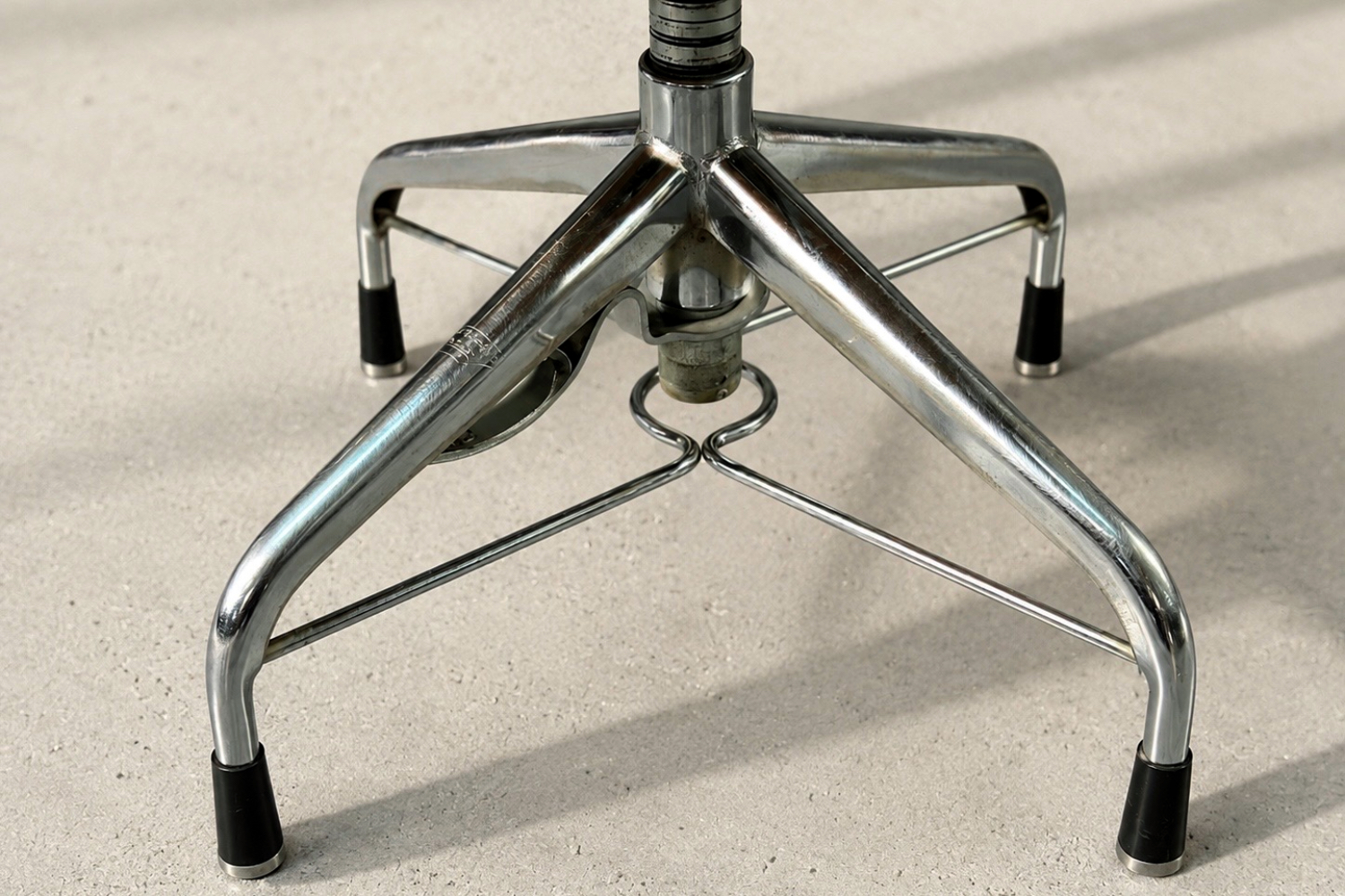 Industrial office chair, Verkstads AB Lindqvist Motala, Sweden, 1960s