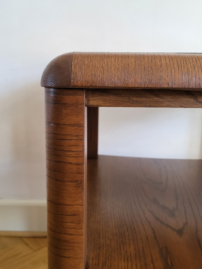Art Deco Oak Coffee Table, Germany, 1930s
